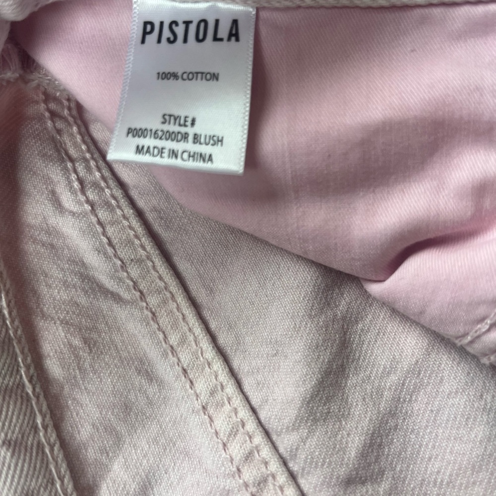 Pistola Lexi Mid Rise Straight Jean | Blush | Size 29 - Picture 9 of 9